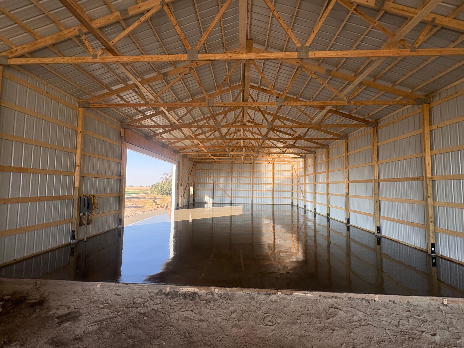 Gallery photos for Sleek Concrete Flooring for New London Workshop: Image #2